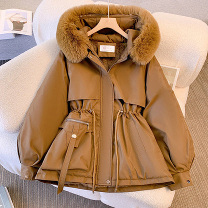 Daimy™ - Elegante winterjas met bont