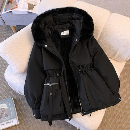 Daimy™ - Elegante winterjas met bont