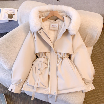 Daimy™ - Elegante winterjas met bont