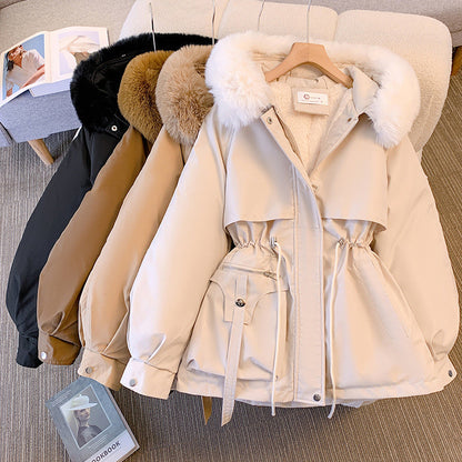 Daimy™ - Elegante winterjas met bont